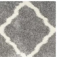 Safavieh Montreal Shag Collection Grover Geometric Square Area Rug