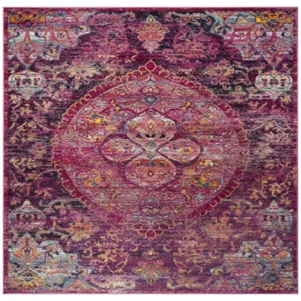 Safavieh Crystal Collection Madilyn Oriental Square Area Rug