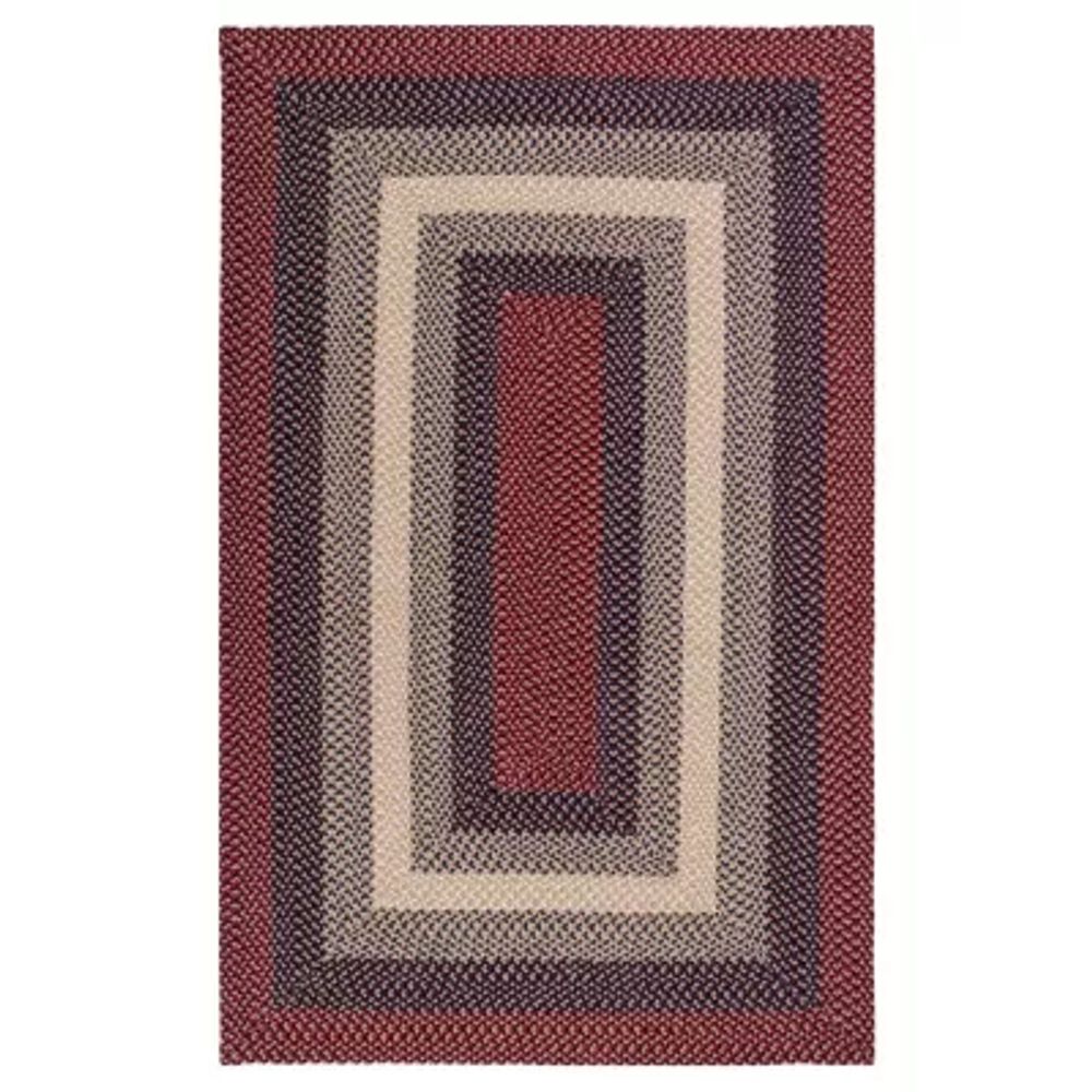 Better Trends Woodbridge Braided Rectangular Reversible Indoor Rugs