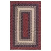 Better Trends Woodbridge Braided Rectangular Reversible Indoor Rugs