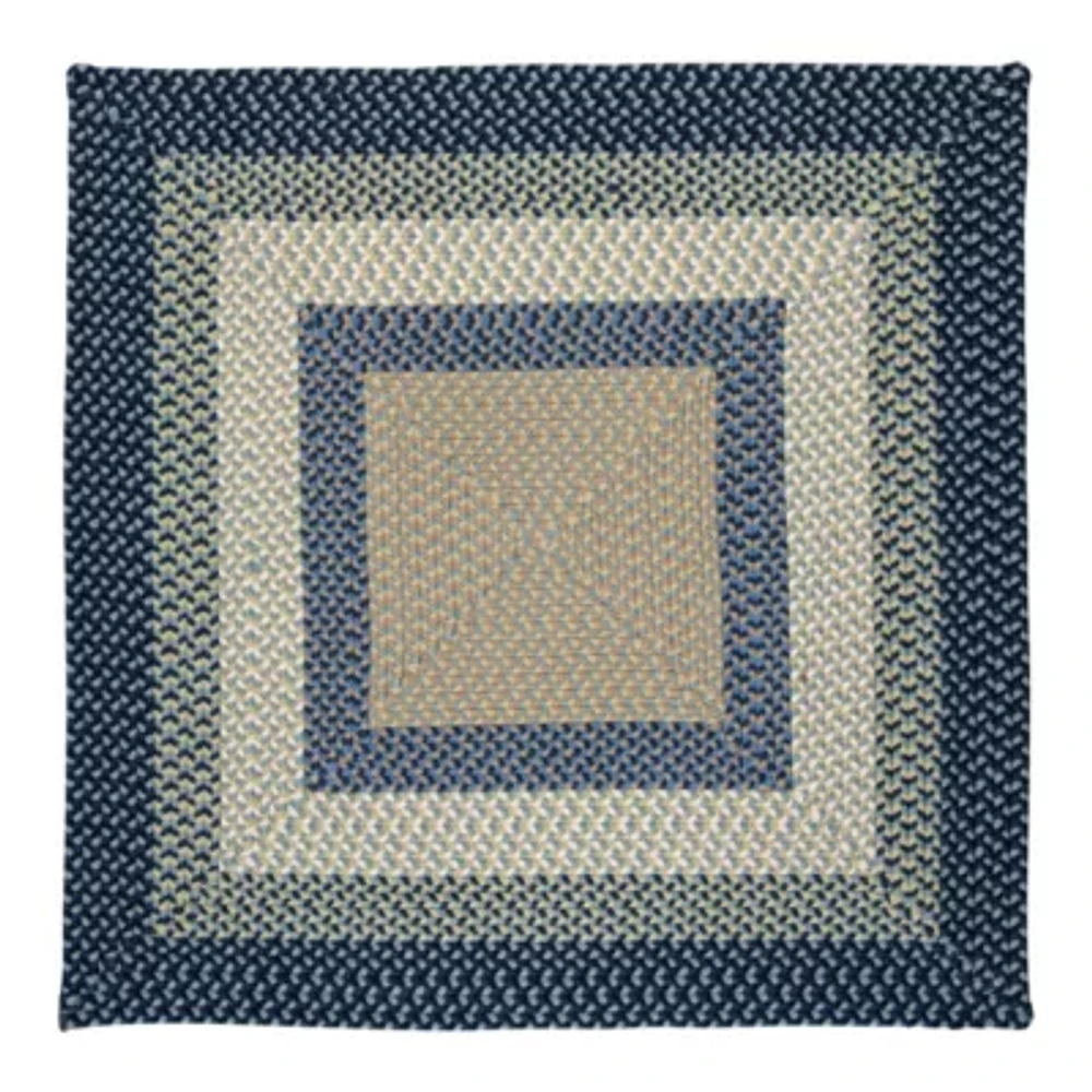 Montego Reversible Braided Indoor/Outdoor Square Rug