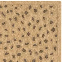 Safavieh Courtyard Collection Allison Animal Indoor/Outdoor Area Rug