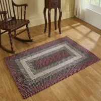 Better Trends Woodbridge Braided Rectangular Reversible Indoor Rugs
