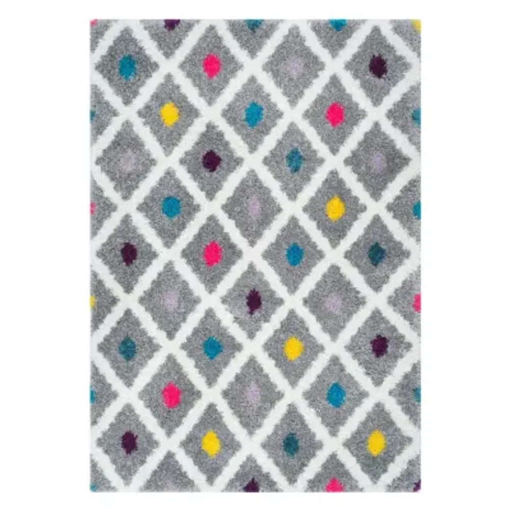 nuLoom Sharee Trellis Shaggy Area Rug