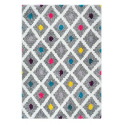 nuLoom Sharee Trellis Shaggy Area Rug