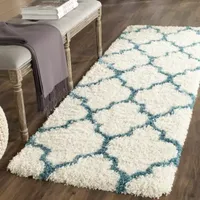 Safavieh Shag Kids Collection Dalton Geometric Runner Rug