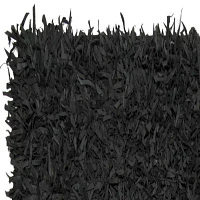 Safavieh Leather Shag Collection Akilah Solid Runner Rug