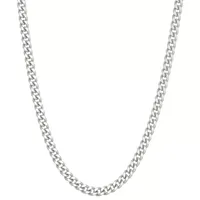 Solid Herringbone Chain Necklace