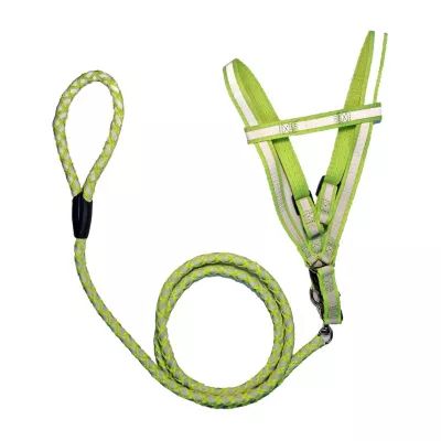 The Pet Life Reflective Stitched Easy Tension Adjustable 2-in-1 Dog Leash and Harness