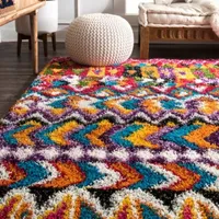 nuLoom Hussey Moroccan Shaggy Area Rug