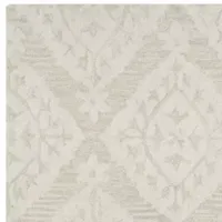 Safavieh Micro-Loop Collection Tracery Damask Runner Rug