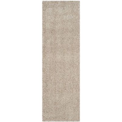 Safavieh Santa Monica Shag Collection Ainsley Solid Runner Rug