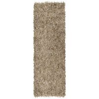 Safavieh Leather Shag Collection Akilah Solid Runner Rug