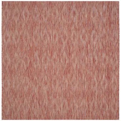 Safavieh Courtyard Collection Elisa Geometric Indoor/Outdoor Square Area Rug