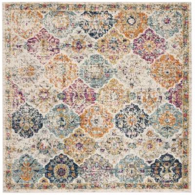 Safavieh Madison Collection Sally Geometric Square Area Rug