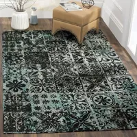 Safavieh Classic Vintage Collection Donald Geometric Square Area Rug