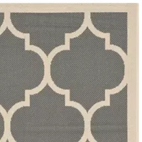 Safavieh Courtyard Collection Amias Geometric Indoor/Outdoor Square Area Rug