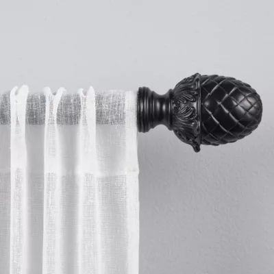 Exclusive Home Curtains Acorn 1 Adjustable Curtain Rod