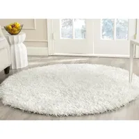 Safavieh Shag Collection Wallace Solid Round Area Rug