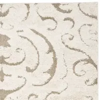 Safavieh Shag Collection Rosheen Damask Runner Rug