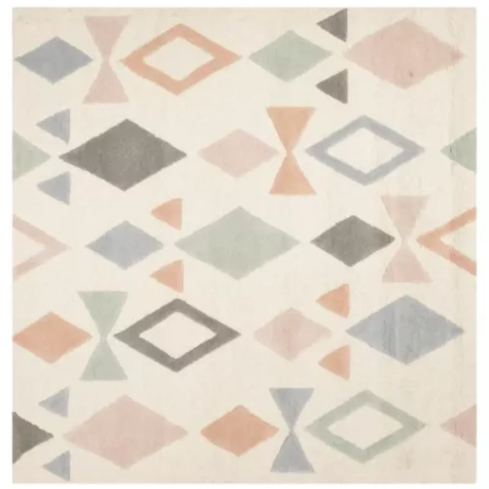 Safavieh Kids Collection Myron Geometric Square Area Rug