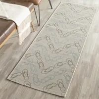 Safavieh Courtyard Collection Andreas Geometric Indoor/Outdoor Runner Rug