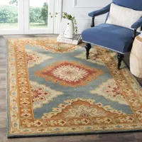 Safavieh Heritage Collection Lavone Oriental Square Area Rug