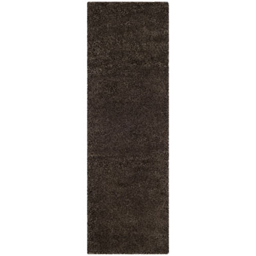 Safavieh Santa Monica Shag Collection Ainsley Solid Runner Rug