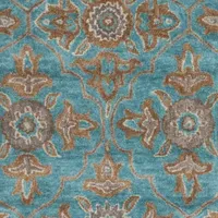 Safavieh Heritage Collection Merrill Damask Runner Rug