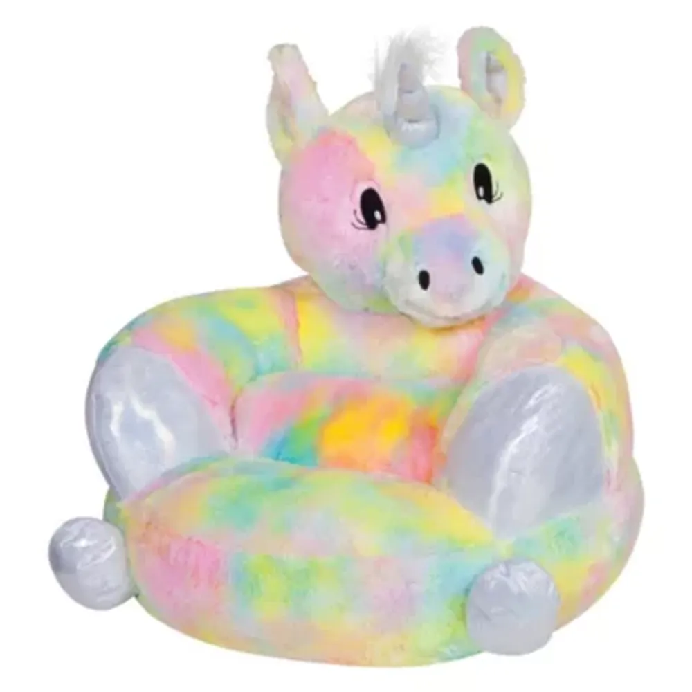 Trend Lab Children'S Plush Rainbow Unicorn Character Kids Chair