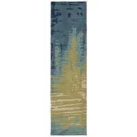 Liora Manne Corsica Reflection Hand Tufted Wool Runner Rug