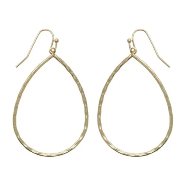 14K Gold Teardrop Earrings - JCPenney