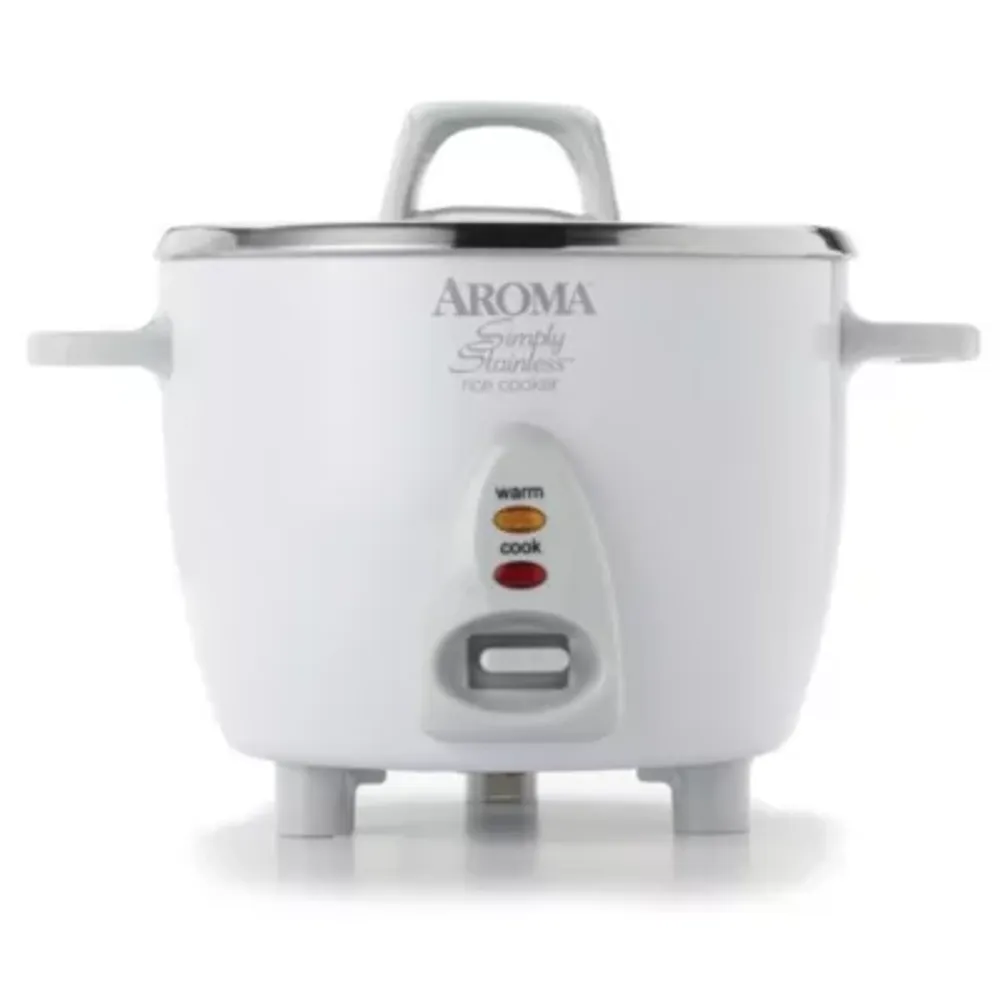 Aroma 8-Cup White Electronic Rice Cooker ARC-914S
