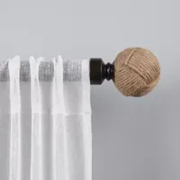 Exclusive Home Curtains Rope Knot 1 Adjustable Curtain Rod