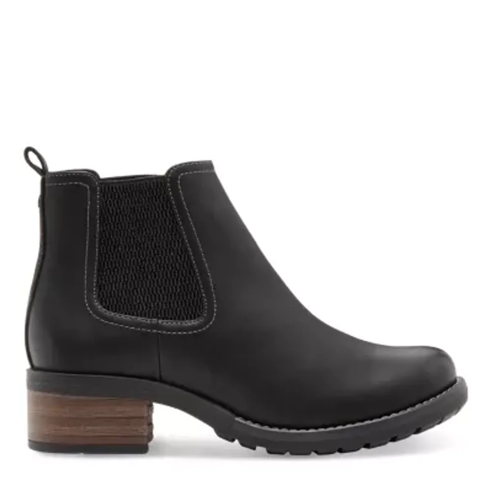 Eastland Womens Jasmine Chelsea Pull-on Boots