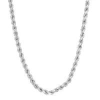 16 Inch Solid Rope Chain Necklace