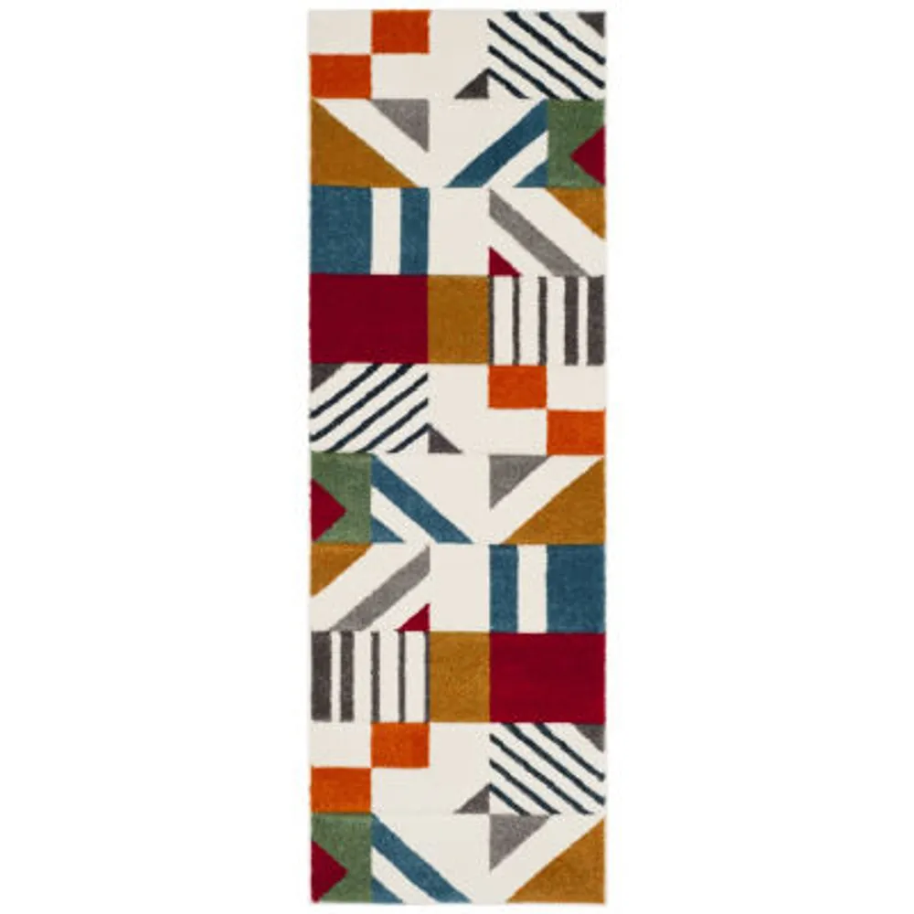 Safavieh Hollywood Collection Kyler Abstract Runner Rug