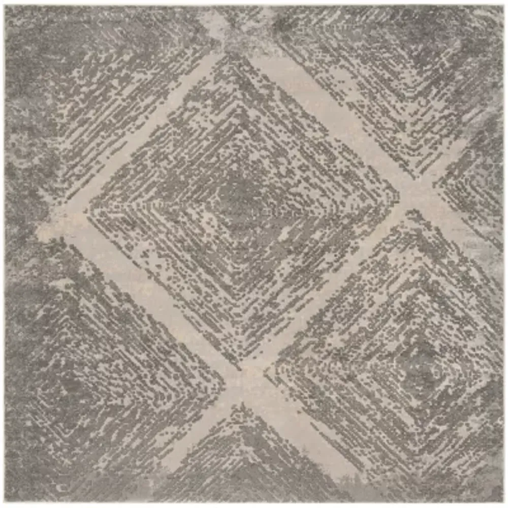 Safavieh Meadow Collection Myrtle Geometric Square Area Rug