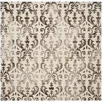 Safavieh Dip Dye Collection Mihail Floral Square Area Rug