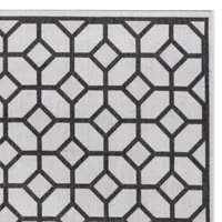 Safavieh Linden Collection Cecil Geometric Square Area Rug