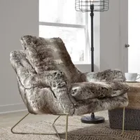 Signature Design by Ashley® Decker Faux Fur Accent Chair