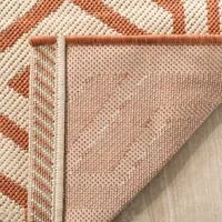 Safavieh Courtyard Collection Dorothy Geometric Indoor/Outdoor Area Rug