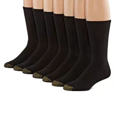 Gold Toe Harrington Bonus Pack 7 Pair Crew Socks Mens