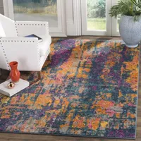 Safavieh Madison Collection Jarvis Abstract Area Rug