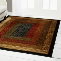 Home Dynamix Royalty Vega Border Rectangular Area Rug