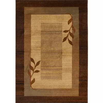 Home Dynamix Royalty Clover Border Indoor Round Area Rug