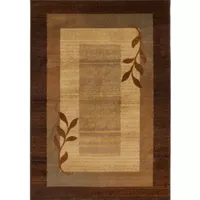 Home Dynamix Royalty Clover Border Indoor Rectangular Accent Rug