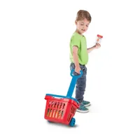 Melissa & Doug Fill And Roll Grocery Basket Housekeeping Toy