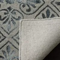 Safavieh Dip Dye Collection Jacinda Damask Runner Rug