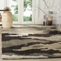 Safavieh Shag Collection Aleah Camouflage Area Rug